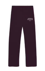 JUVE Signature Sweats in Dark Cherry