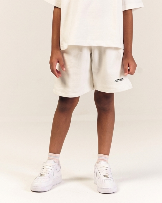Mini Essentials Sweatshort in Off-White