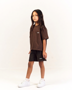 Mini Essentials Oversized T-shirt in Brown