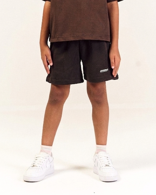 Mini Essentials Sweatshort in Brown