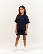 Mini Essentials Oversized T-shirt in Midnight Blue