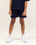 Mini Essentials Sweatshort in Midnight Blue
