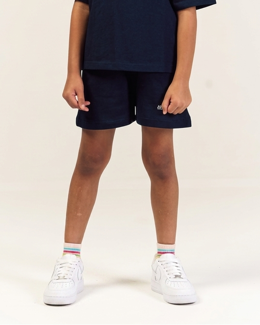 Mini Essentials Sweatshort in Midnight Blue