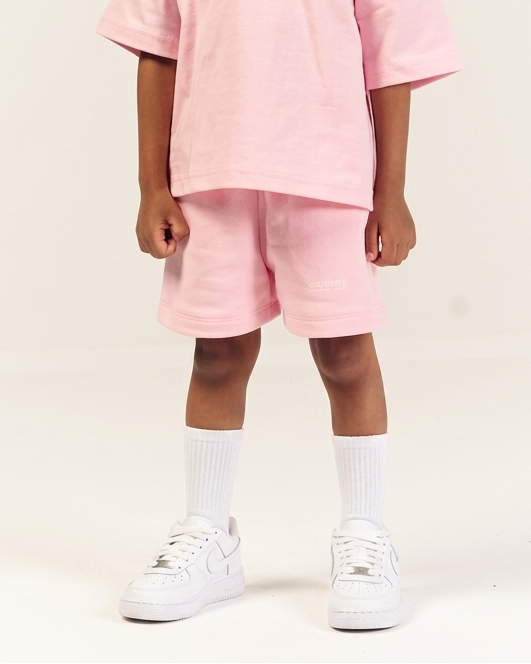 Mini Essentials Sweatshort in Baby Pink