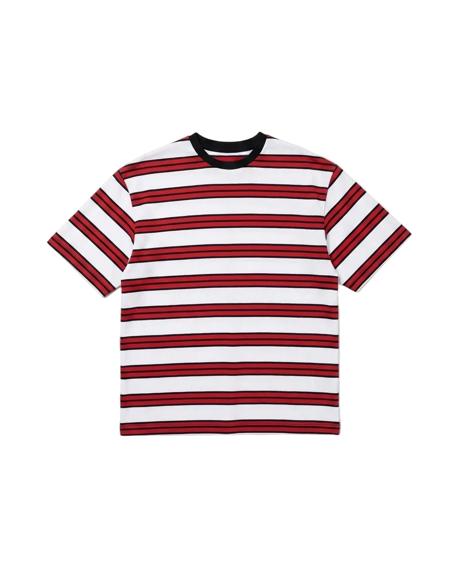 Strawberry Milk Unisex Striped T-shirt