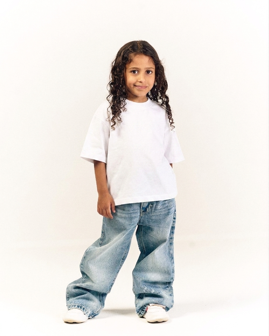 Mini Light Blue Baggy Jeans