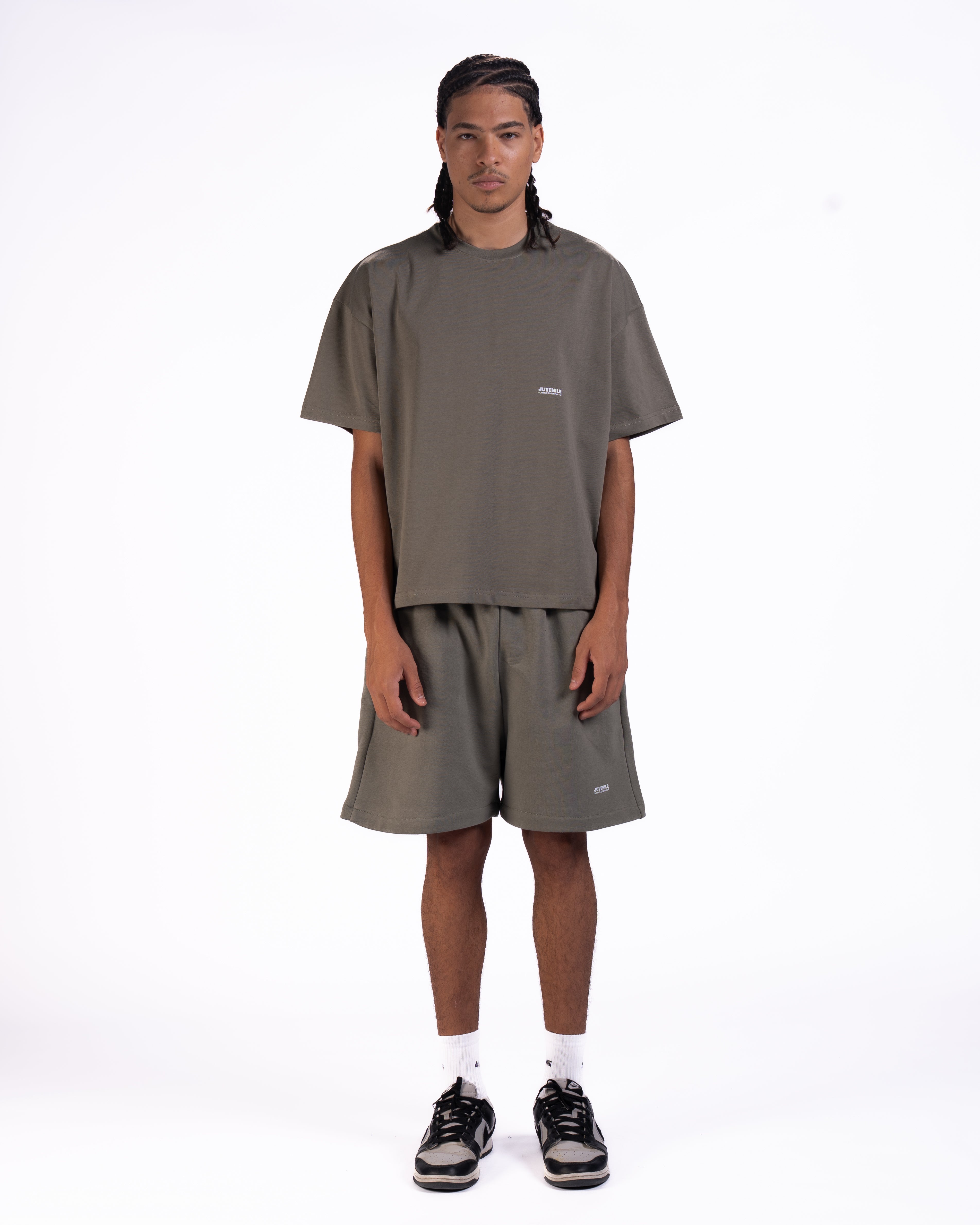 Micro Essentials Oversized T-shirt in Olive