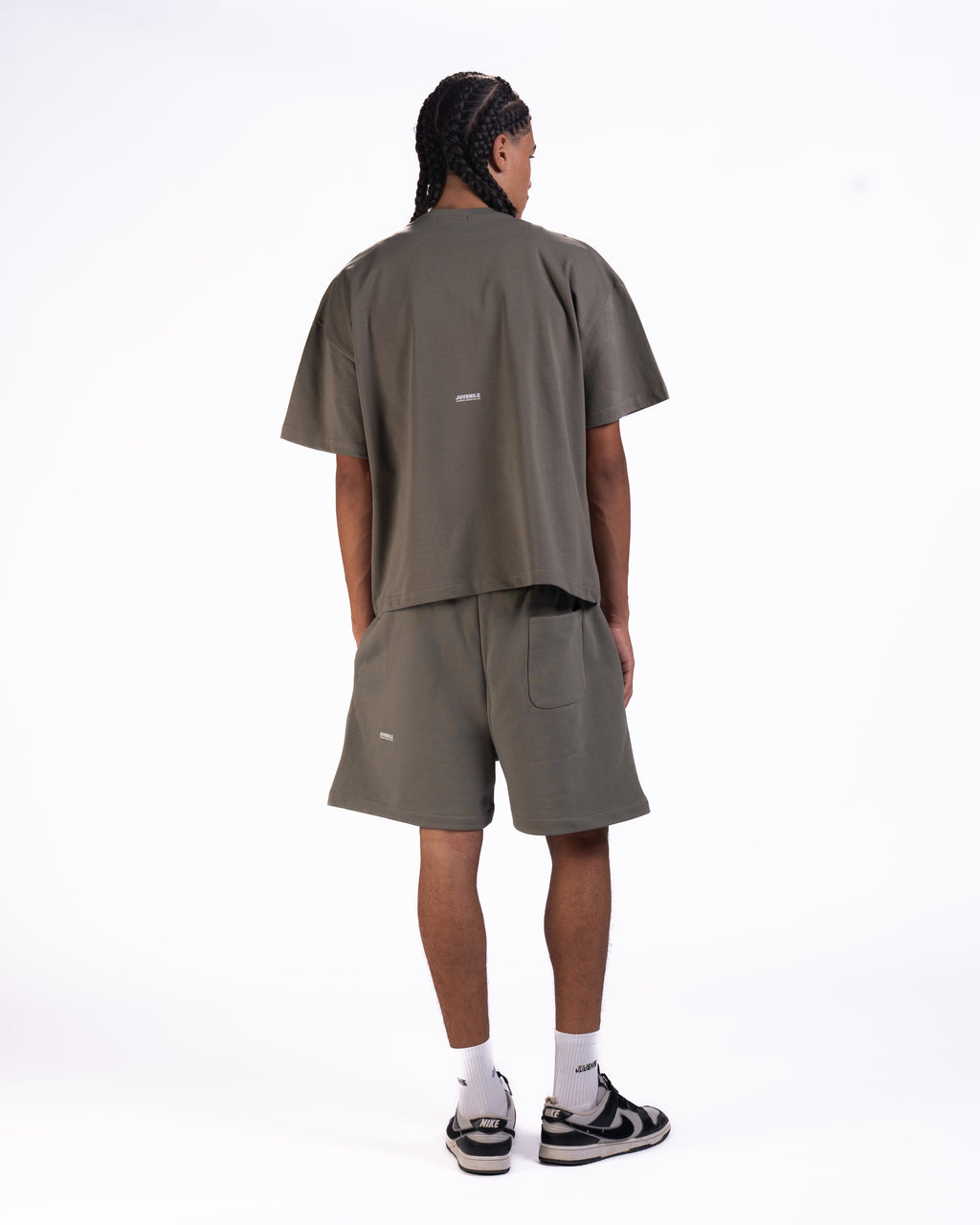 Micro Essentials Oversized T-shirt in Olive