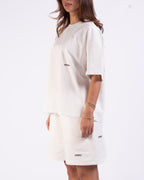 Micro Essentials Oversized T-shirt in Off-White