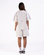 Micro Essentials Oversized T-shirt in Off-White