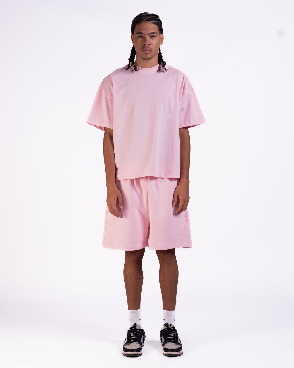 Micro Essentials Oversized T-shirt in Baby Pink