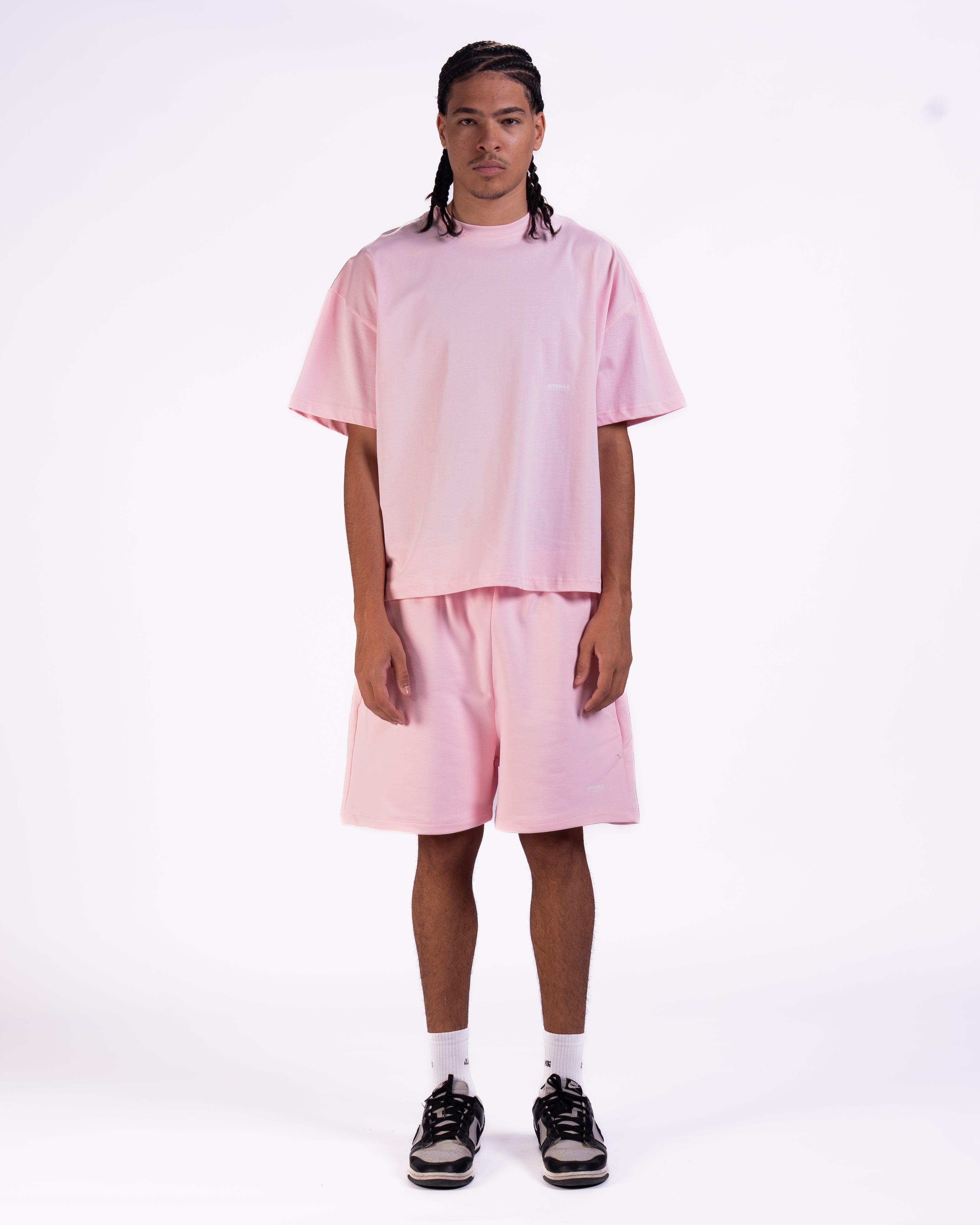Micro Essentials Oversized T-shirt in Baby Pink