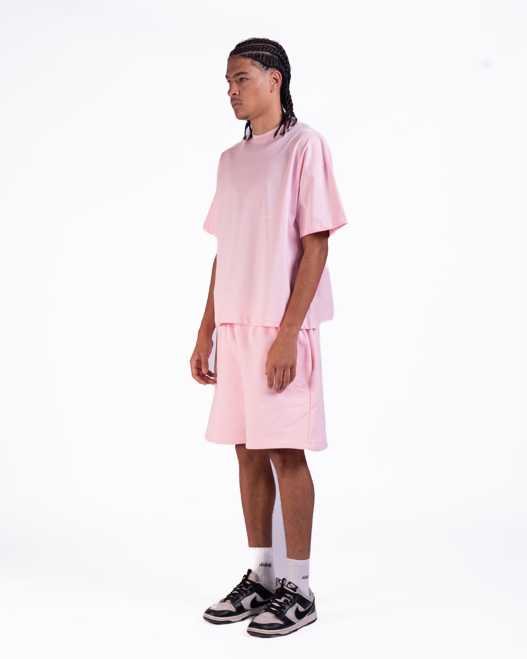 Micro Essentials Oversized T-shirt in Baby Pink
