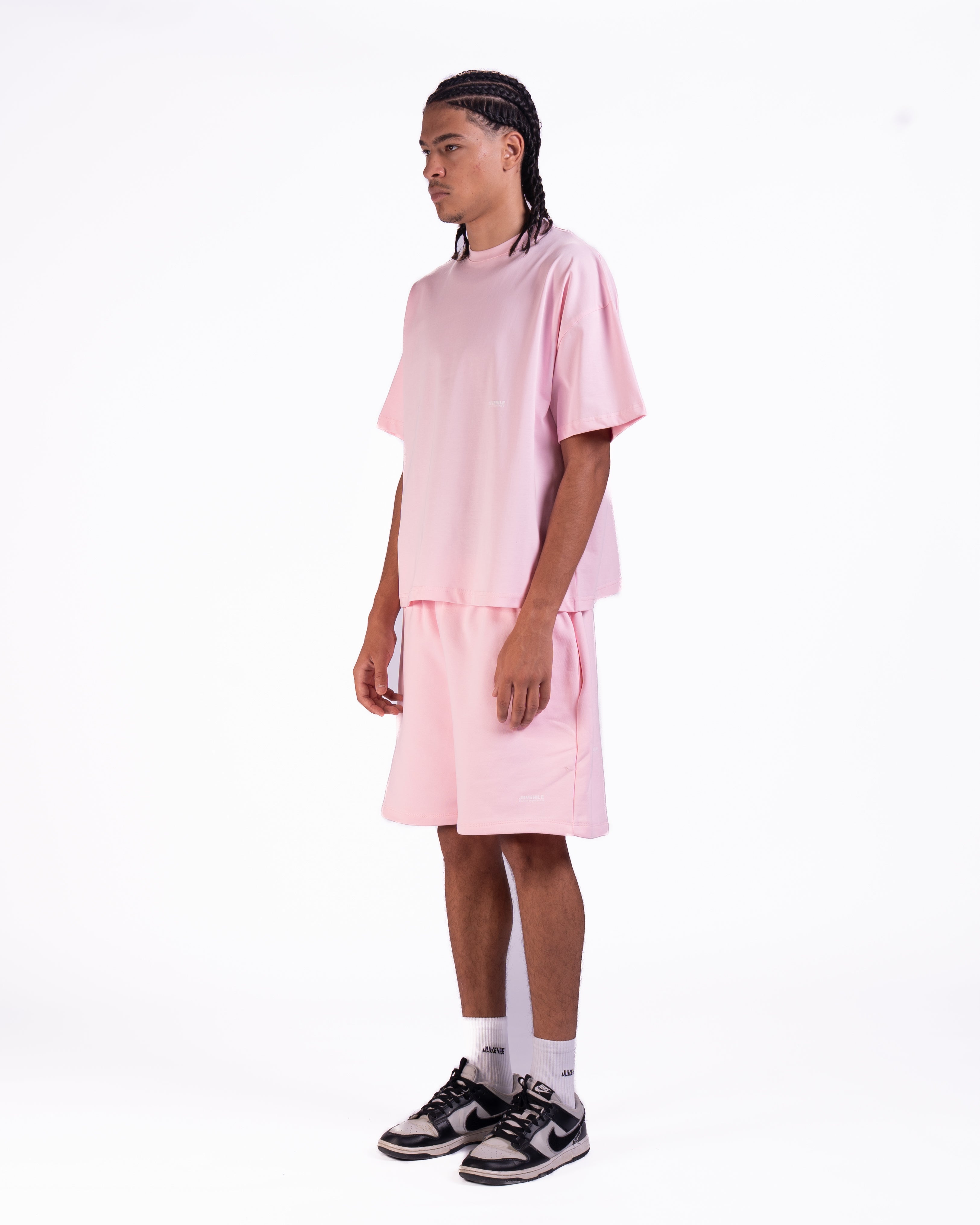 Micro Essentials Oversized T-shirt in Baby Pink