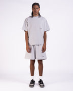 Micro Essentials Oversized T-shirt in Light Gray Melange