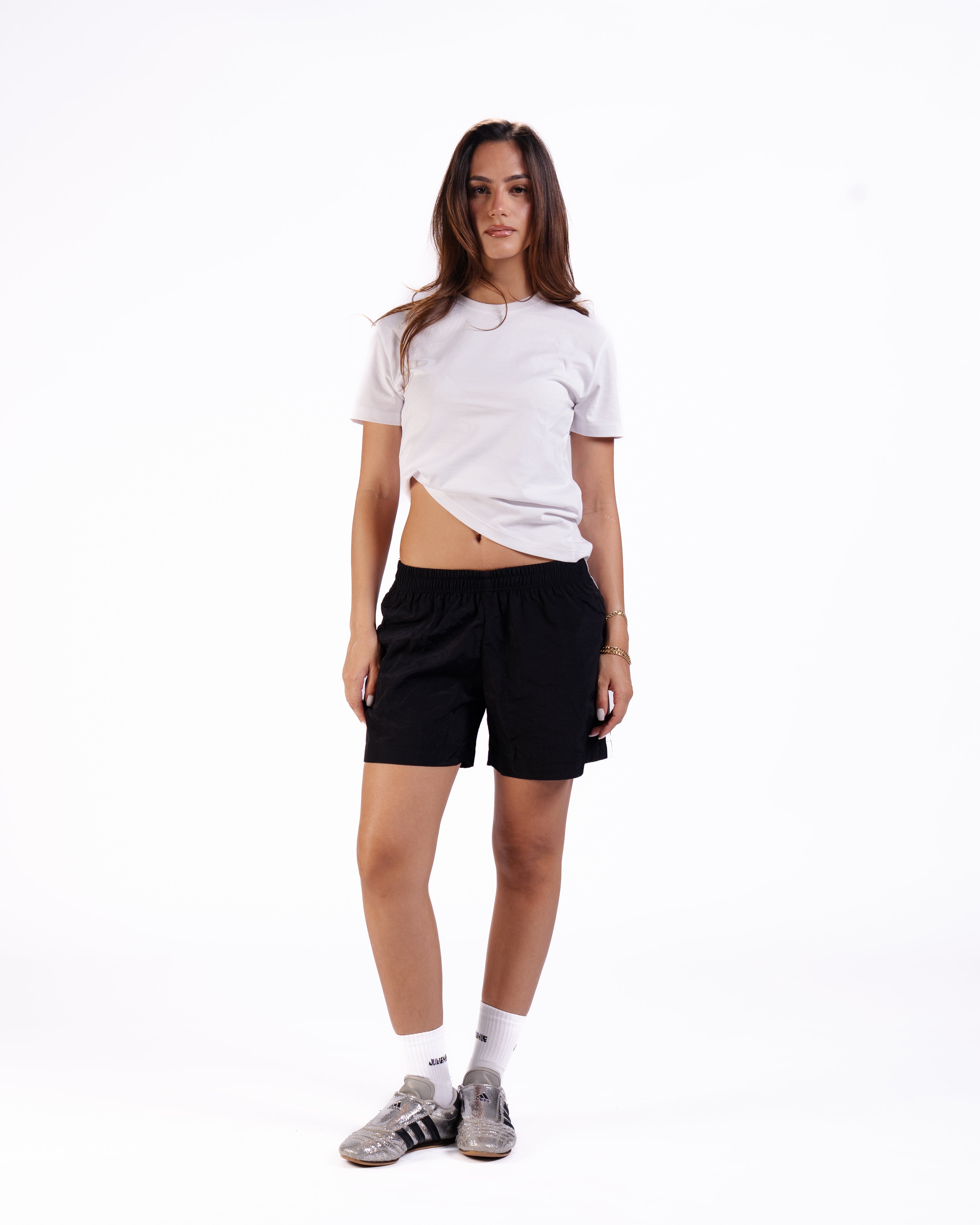 FC Shorts in Black/White
