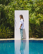 Bleu Oversized tshirt