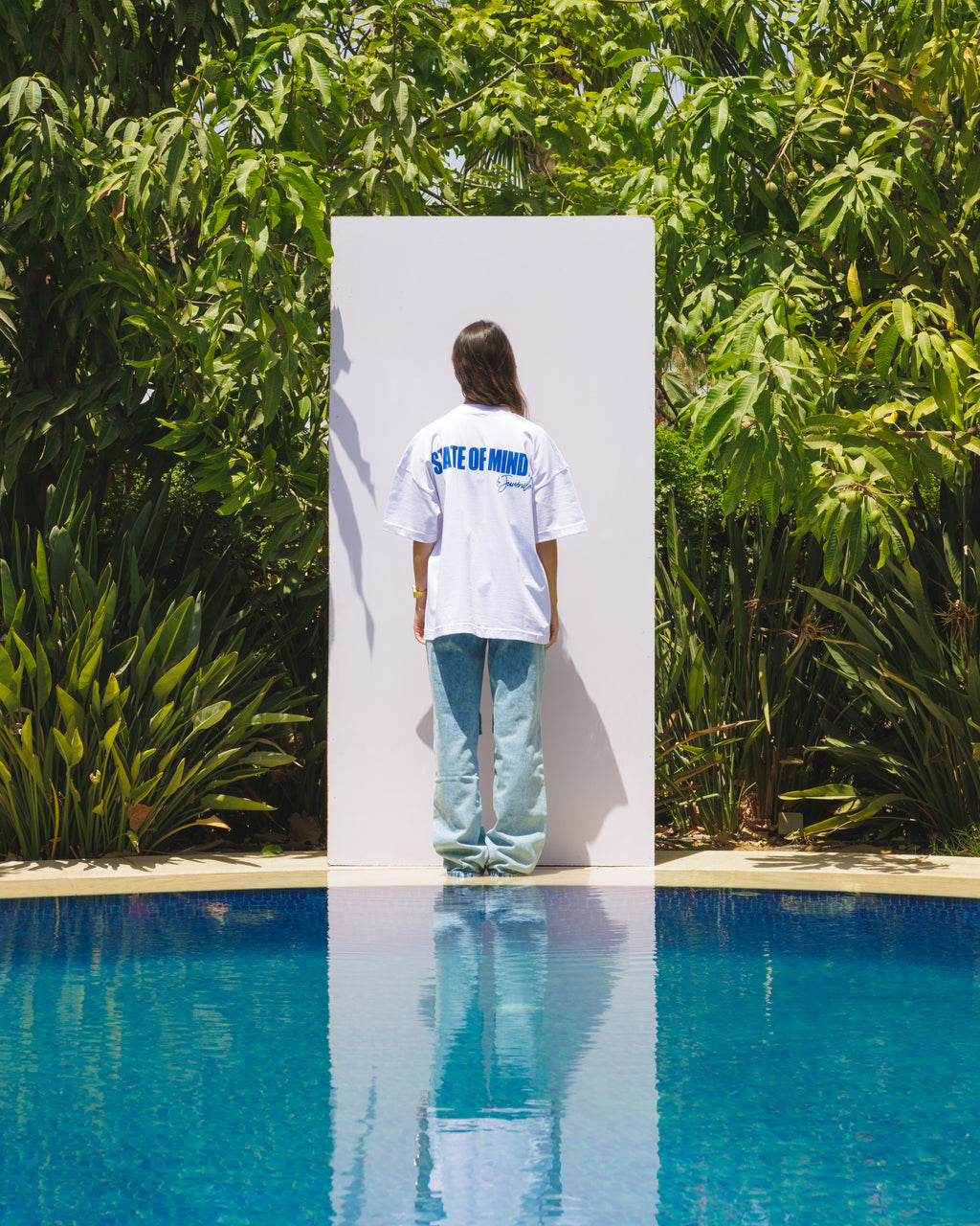 Bleu Oversized tshirt