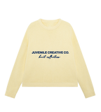 PALE YELLOW KNIT SWEATER