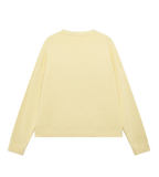 PALE YELLOW KNIT SWEATER