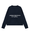 NAVY BLUE KNIT SWEATER