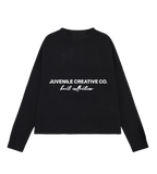 JET BLACK KNIT SWEATER