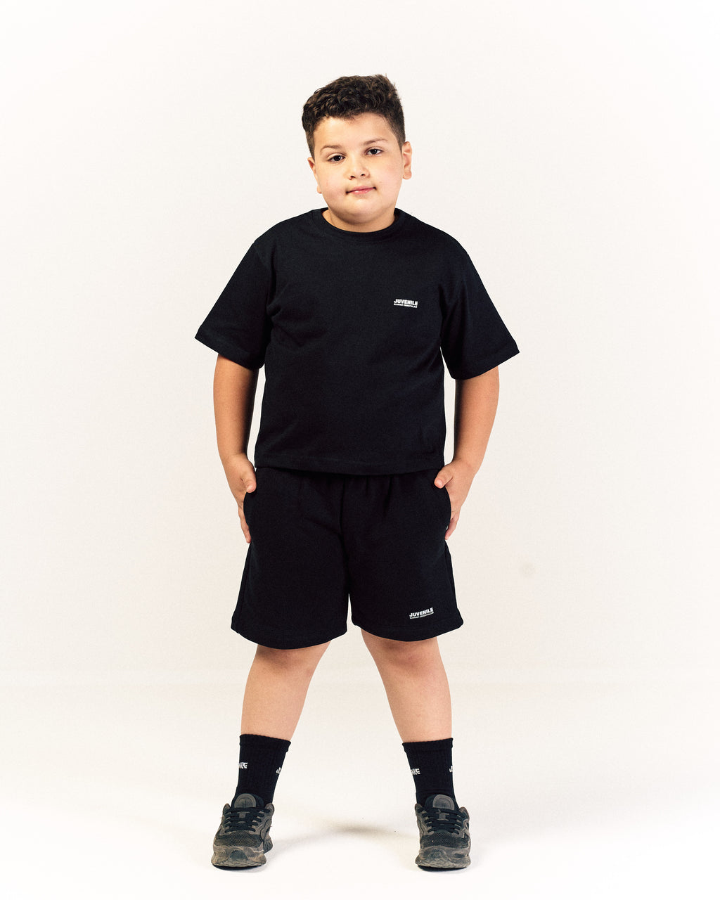 Mini Essentials Oversized T-shirt in Black