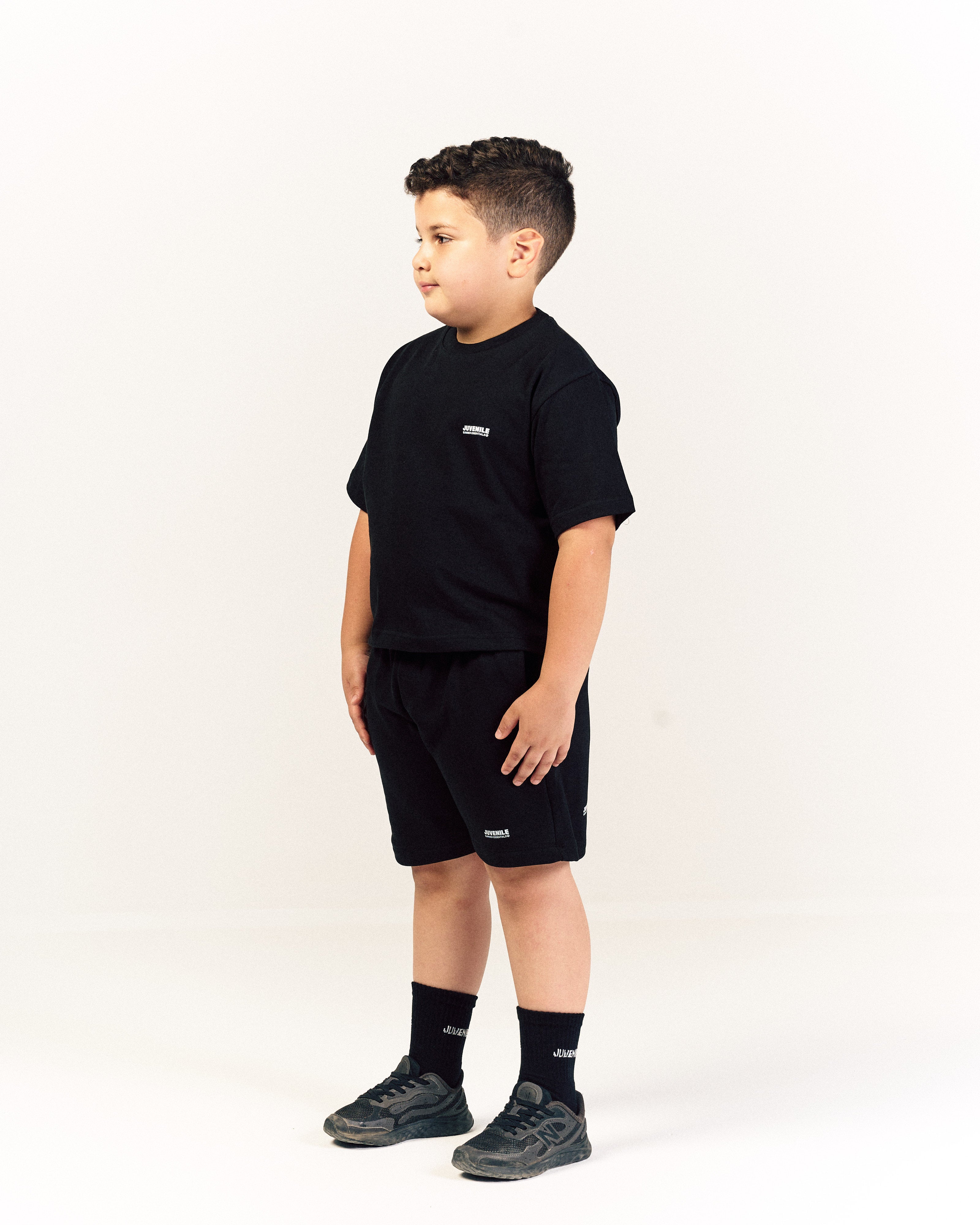 Mini Essentials Oversized T-shirt in Black