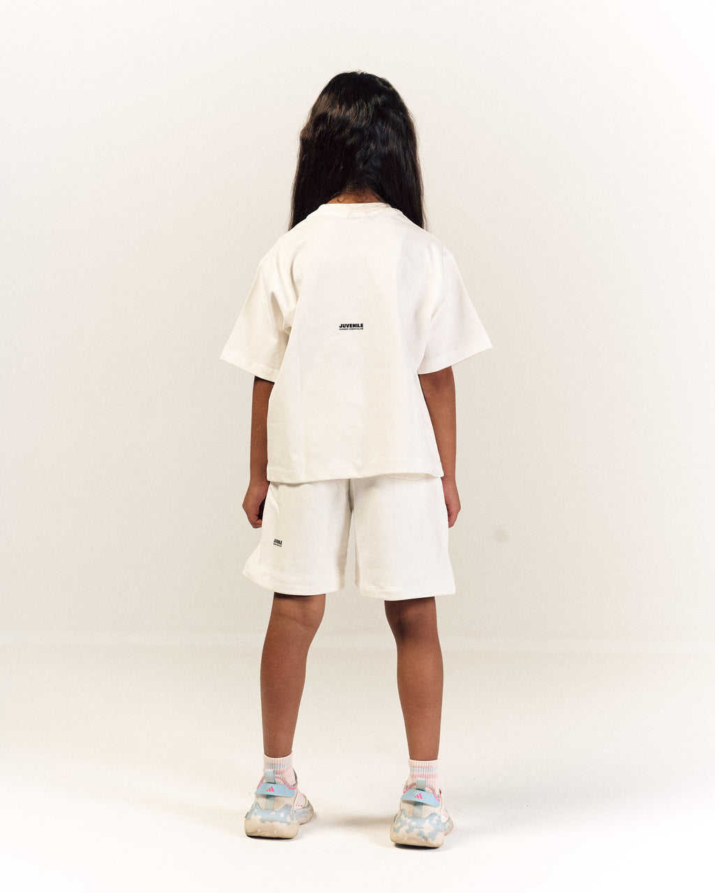 Mini Essentials Oversized T-shirt in Off-White