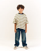 Honeycomb Mini Striped T-Shirt