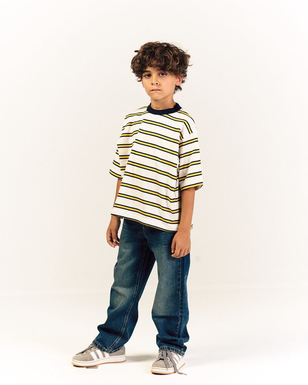 Honeycomb Mini Striped T-Shirt