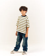 Honeycomb Mini Striped T-Shirt