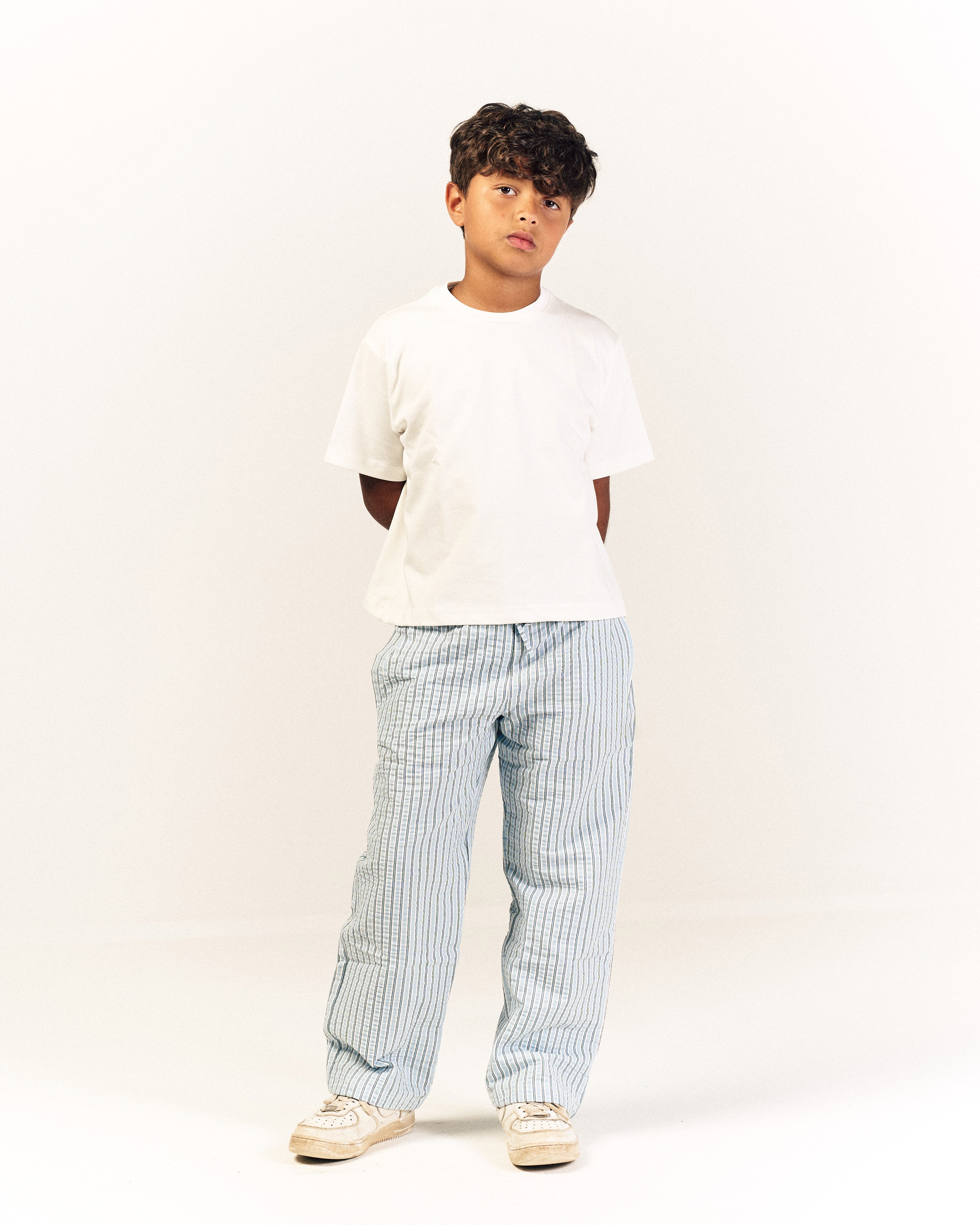 Skyline Mini Striped Poplin Pants