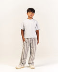 Mono Mini Striped Poplin Pants