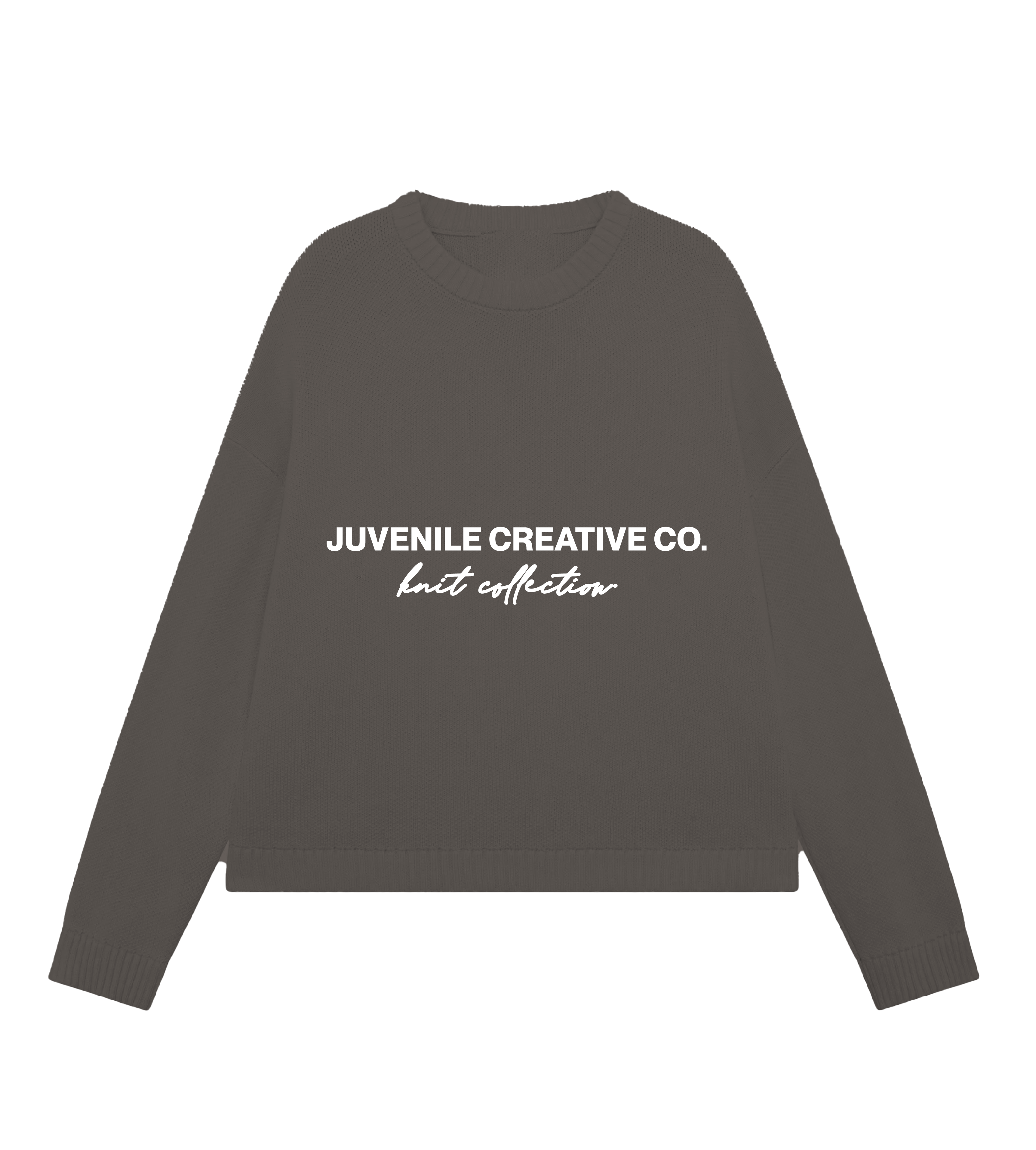 HAZEL BROWN KNIT SWEATER
