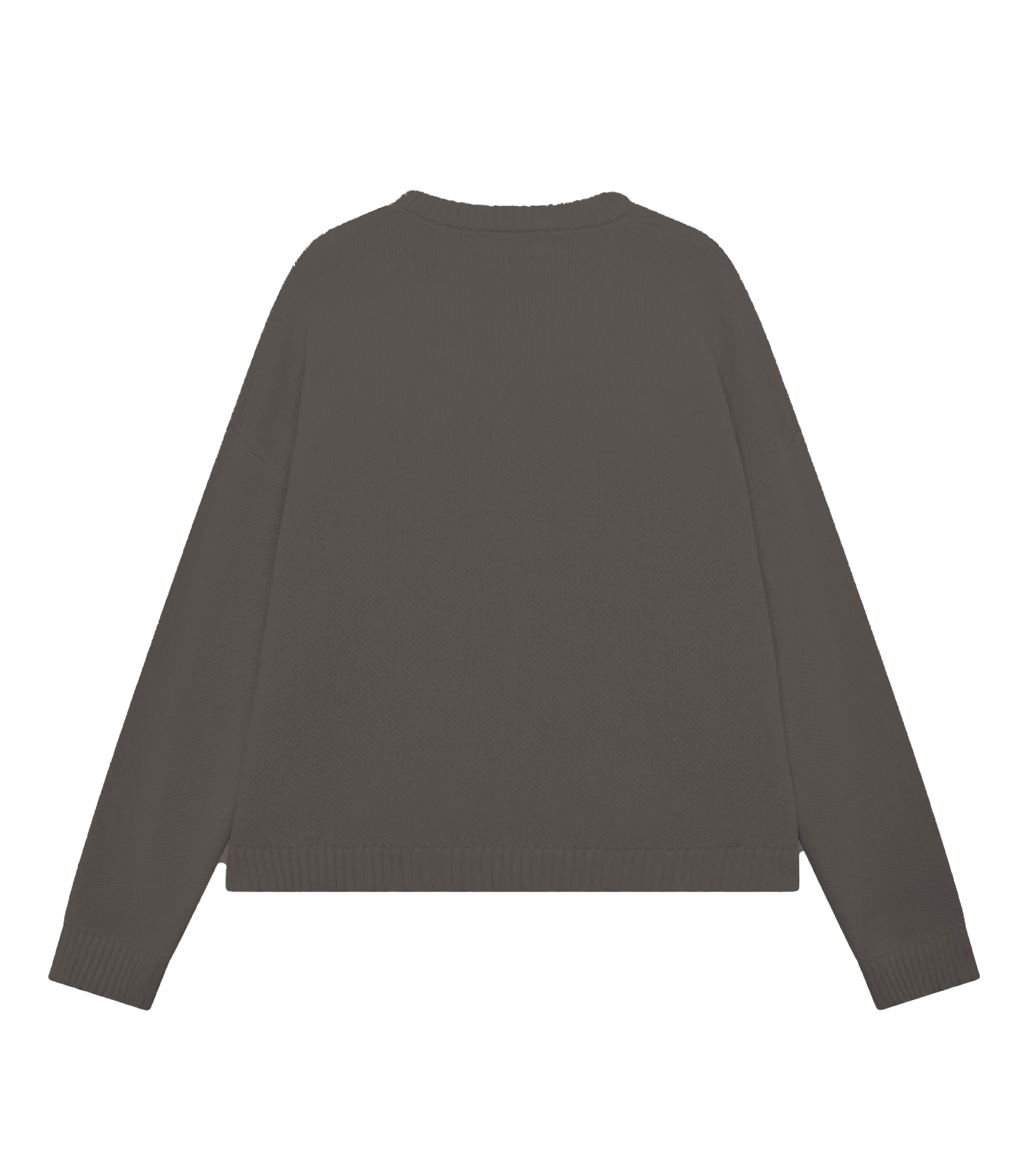 HAZEL BROWN KNIT SWEATER