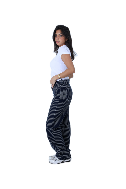Striped Denim