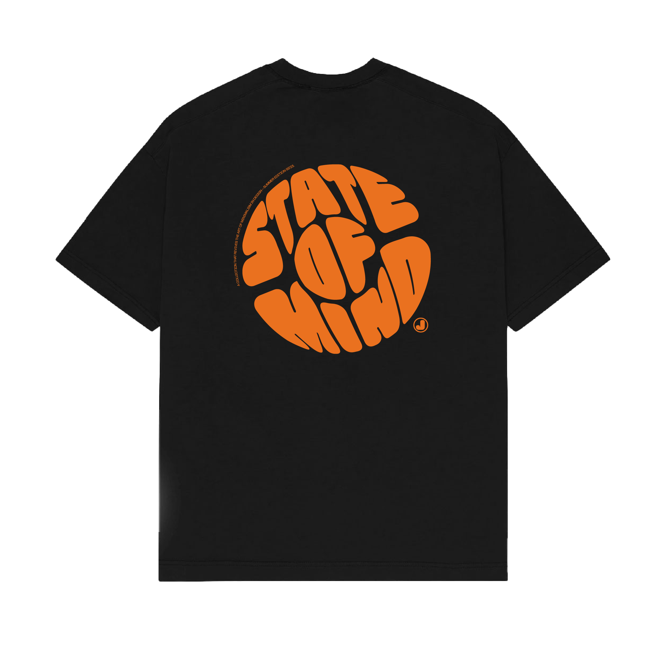 Flaming Orange Oversized tshirt