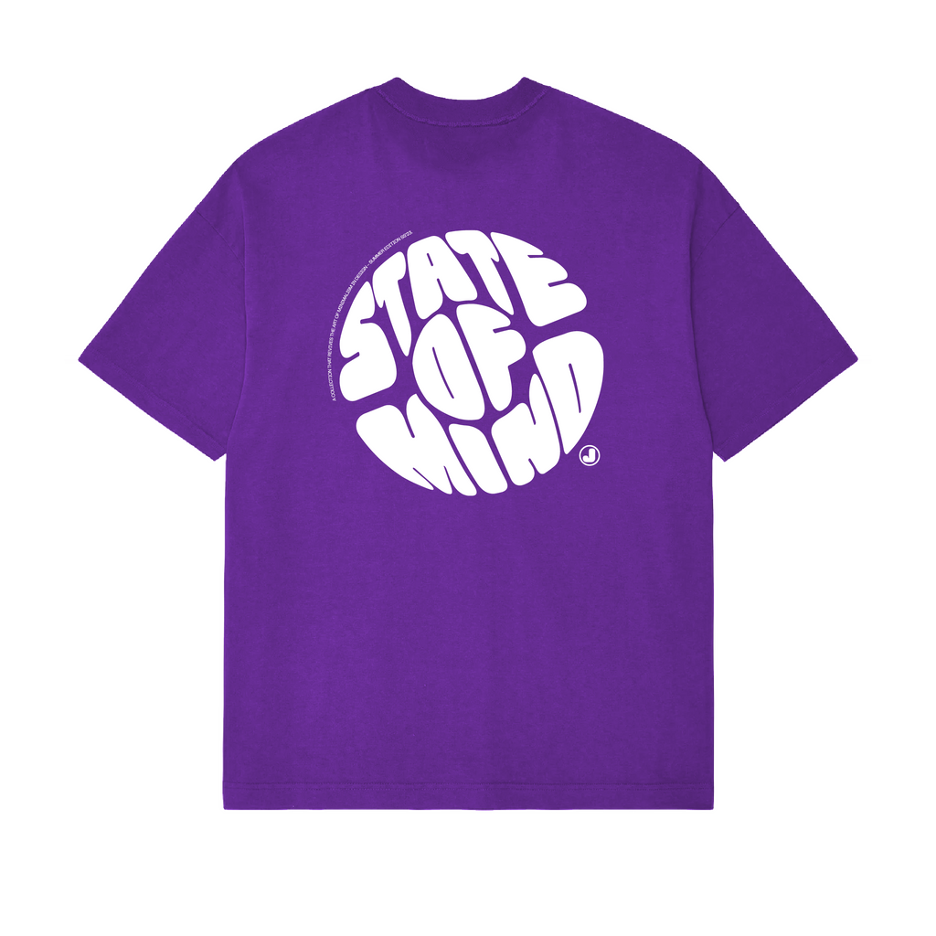 Purple Fizz Oversized tshirt