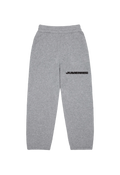 Grey Knitted Sweatpants