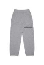 Grey Knitted Sweatpants