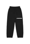 Black Knitted Sweatpants
