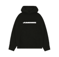 Black Knit Hoodie