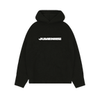 Black Knit Hoodie