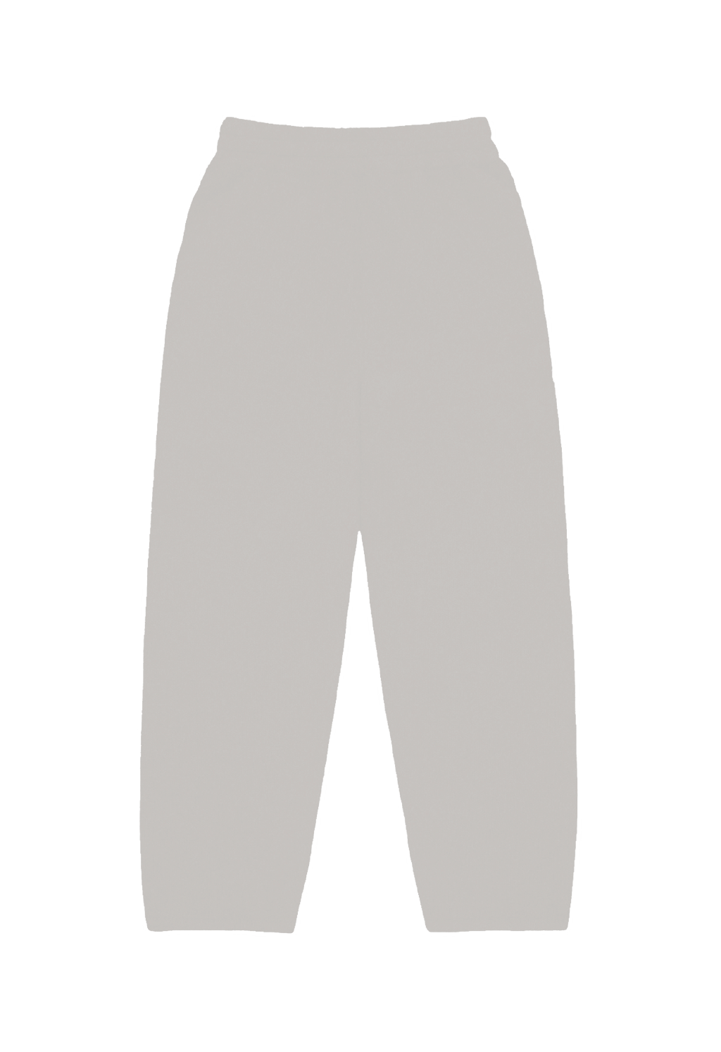 Cream Knitted Sweatpants