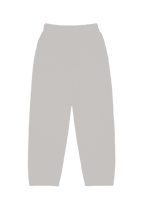 Cream Knitted Sweatpants