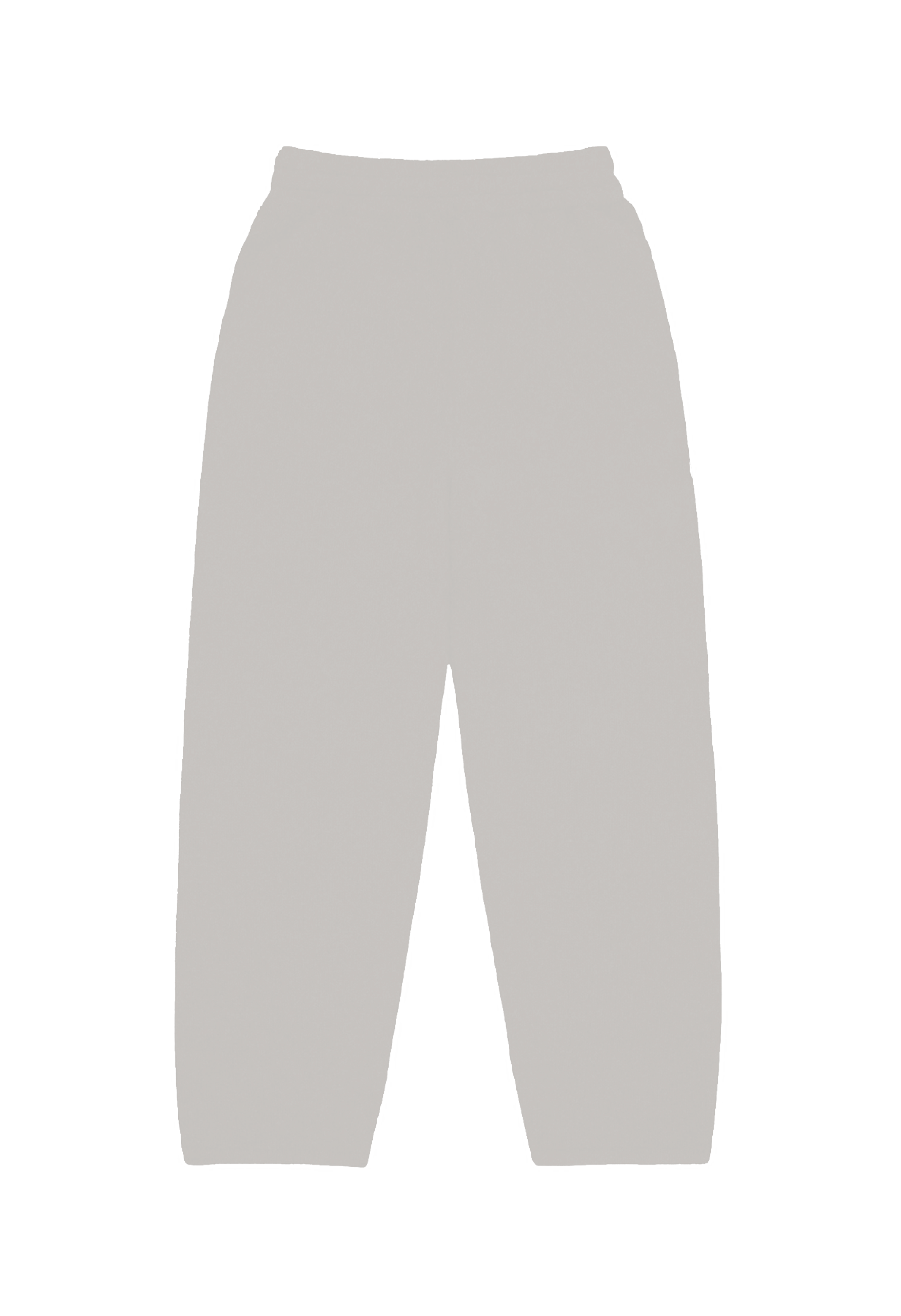 Cream Knitted Sweatpants
