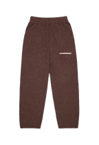 Brown Knitted Sweatpants