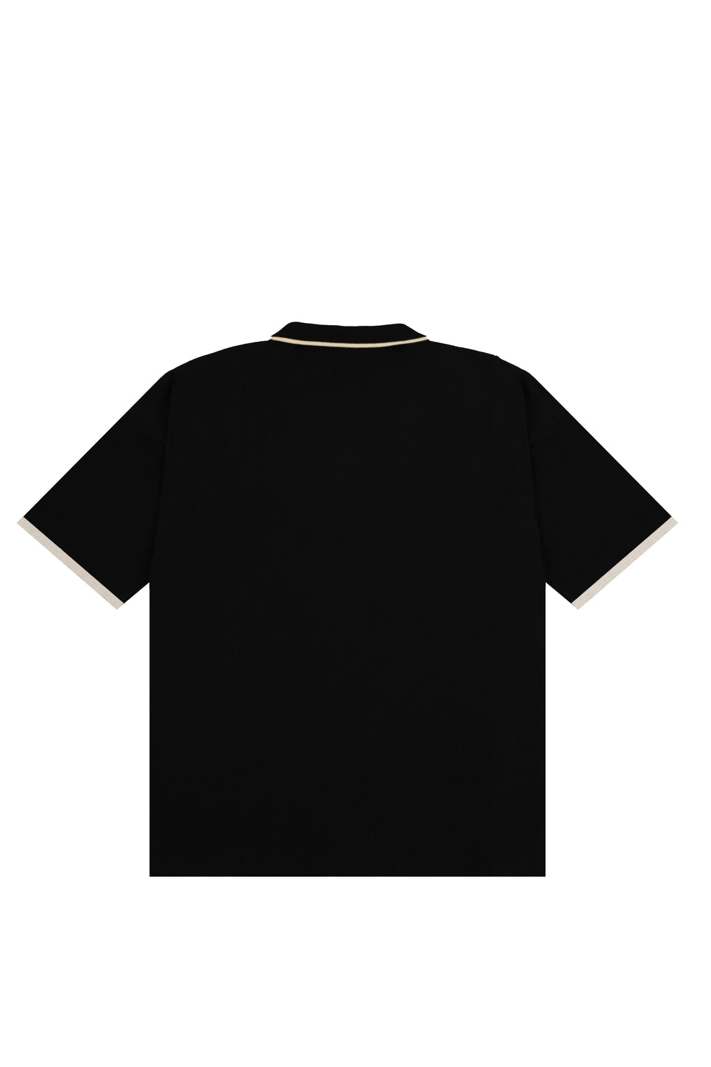 Black VRV Logo Knitted Tshirt