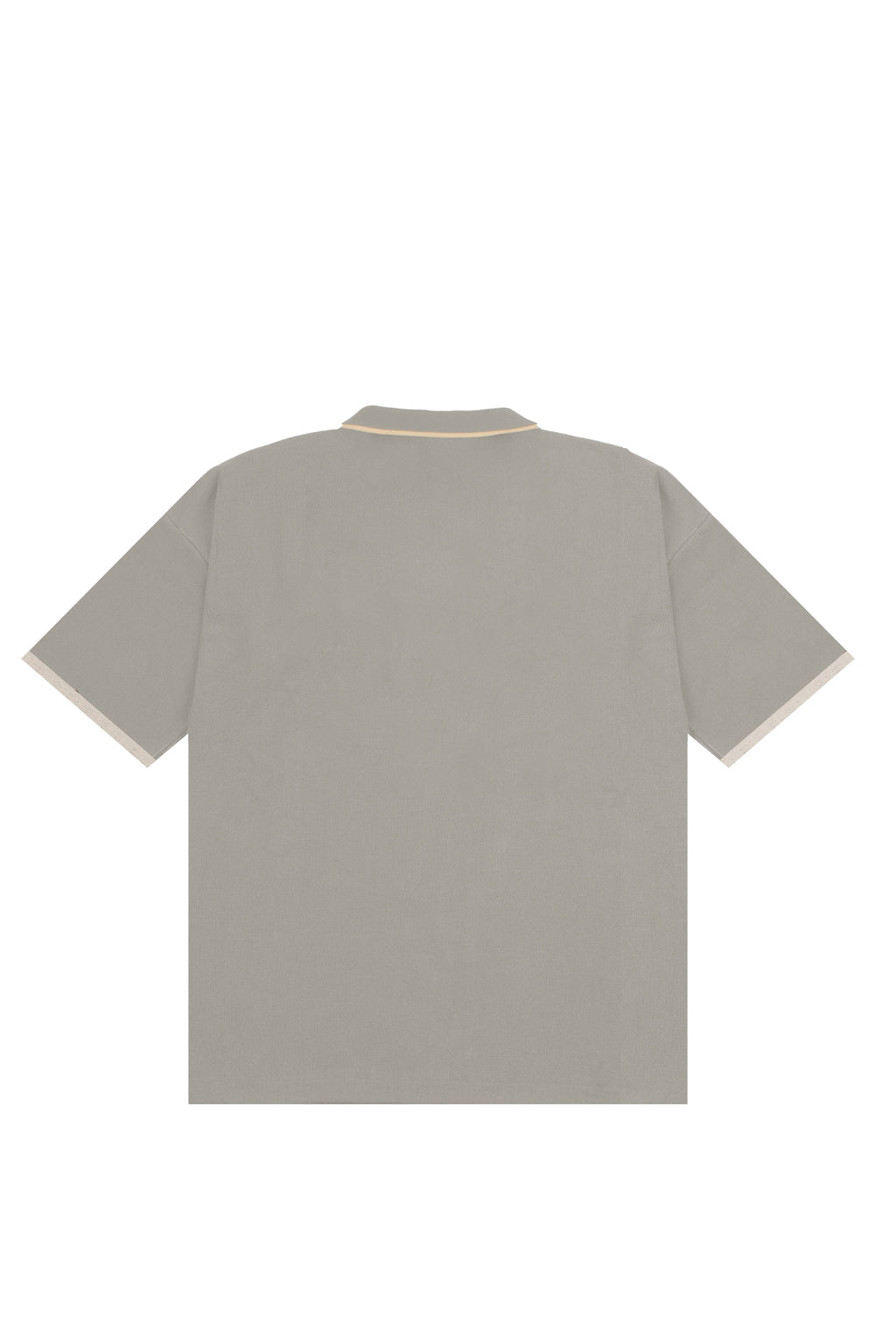Light Grey VRV Logo Knitted Tshirt